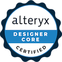 Alteryx Designer Core badge
